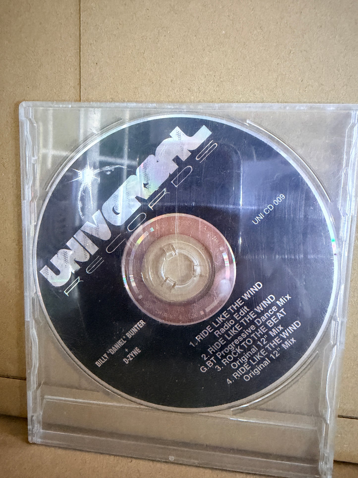 Billy Daniel Bunter - Ride Like The Wind (CD single) VG+