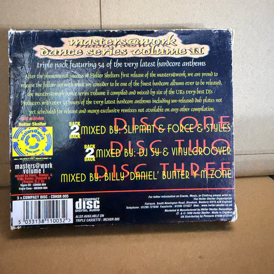 Helter Skelter - Masters @ Work Volume II 3CD Mint / VG+ slipcase
