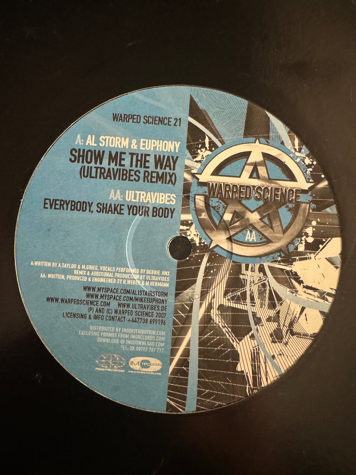 Al Storm & Euphony - Show Me The Way (Ultravibes Mix) / Shake Your Body