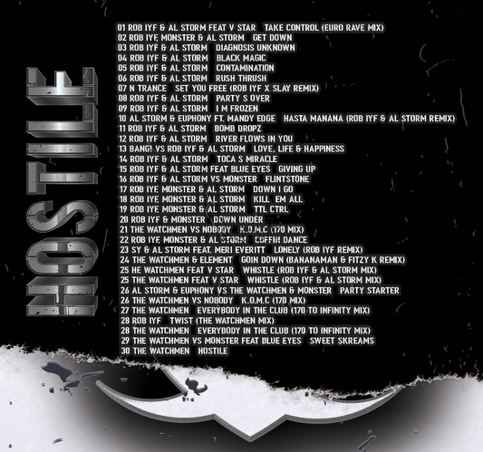 Rob IYF & Al Storm - Hostile LP (247HCLP024)