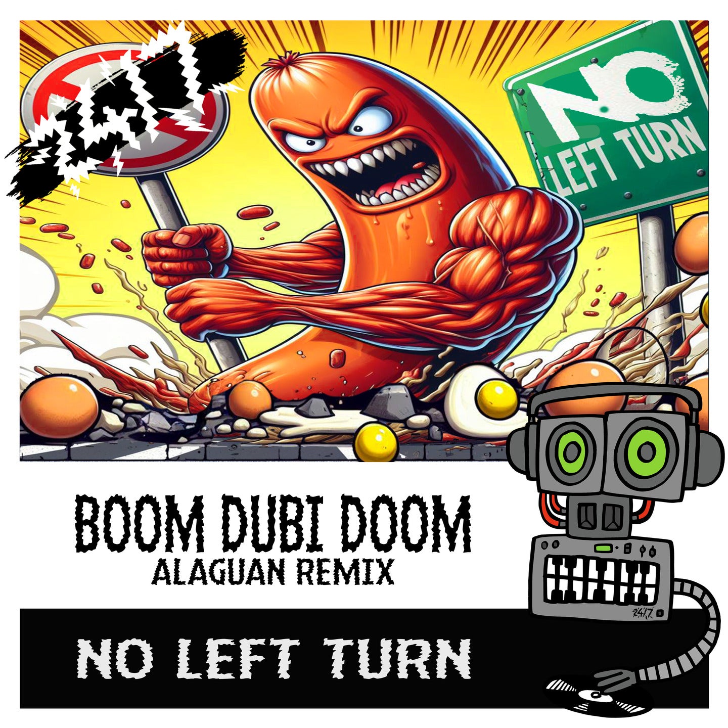 No Left Turn - Boom Dubi Doom (Alaguan Mix)
