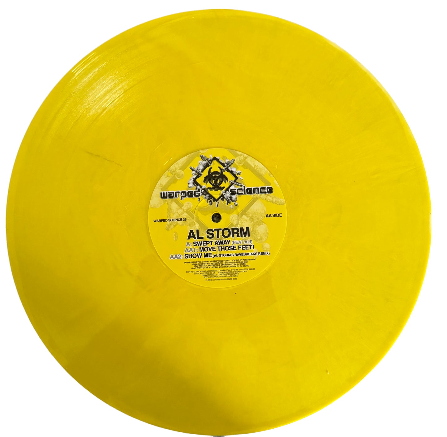 Al Storm - Swept Away / Move Those Feet / Show Me (Vinyl)