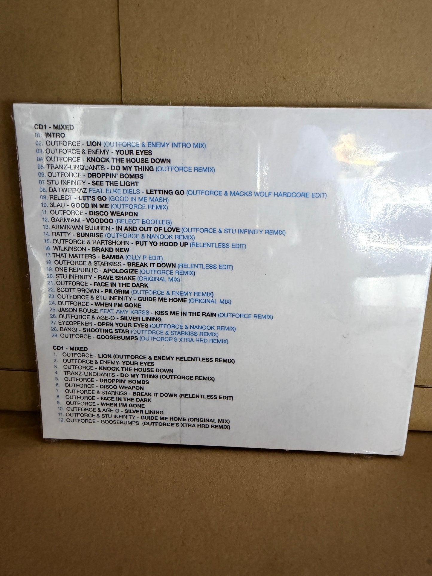 Enemy & Outforce Relentless 2 CD (sealed stock)