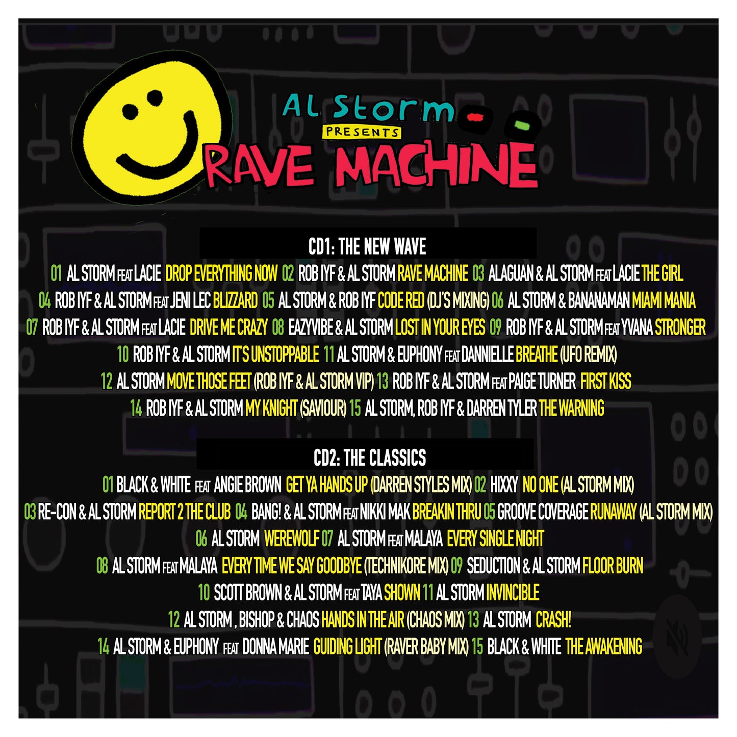 Al Storm - Rave Machine LP [247HCLP046]