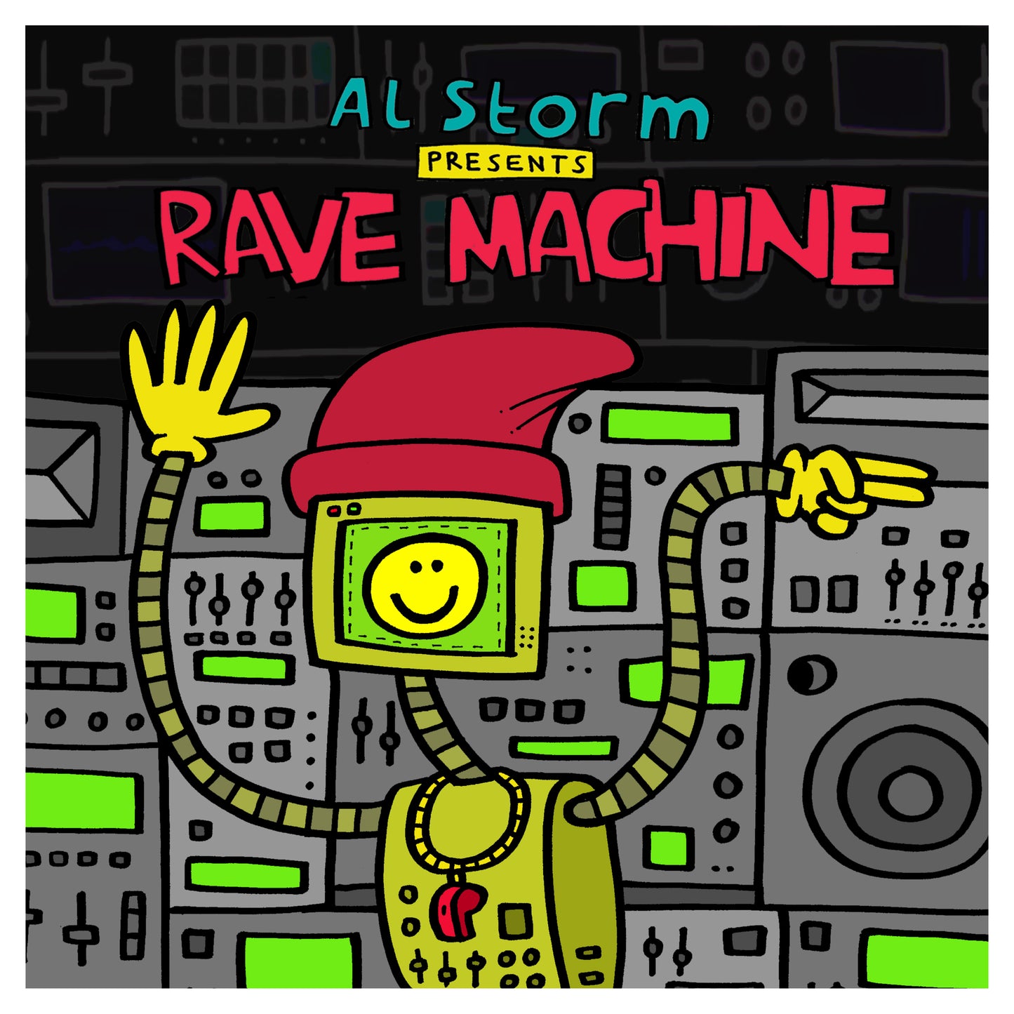 Al Storm - Rave Machine LP [247HCLP046]