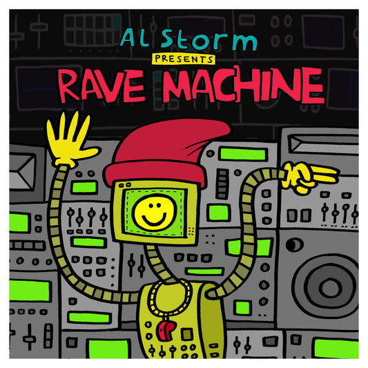 Al Storm - Rave Machine LP [247HCLP046]