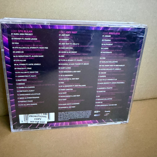 Hardcore Nation 2009 - Stu Allan / Joey Riot 3CD (Mint / Promo)
