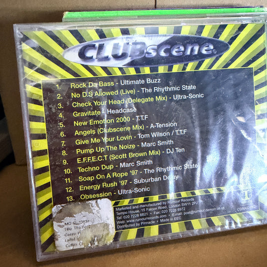 Various ‎– The Best Of Clubscene CD (sealed stock)