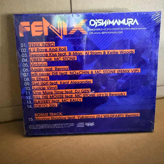 DJ Shimamura ‎– Fenix
Dynasty Records ‎– DNCD-010 (Import - Sealed)