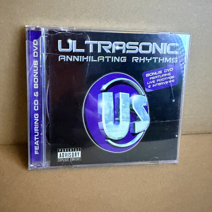 Ultrasonic - Annihilating Rhythms CD/DVD - sealed