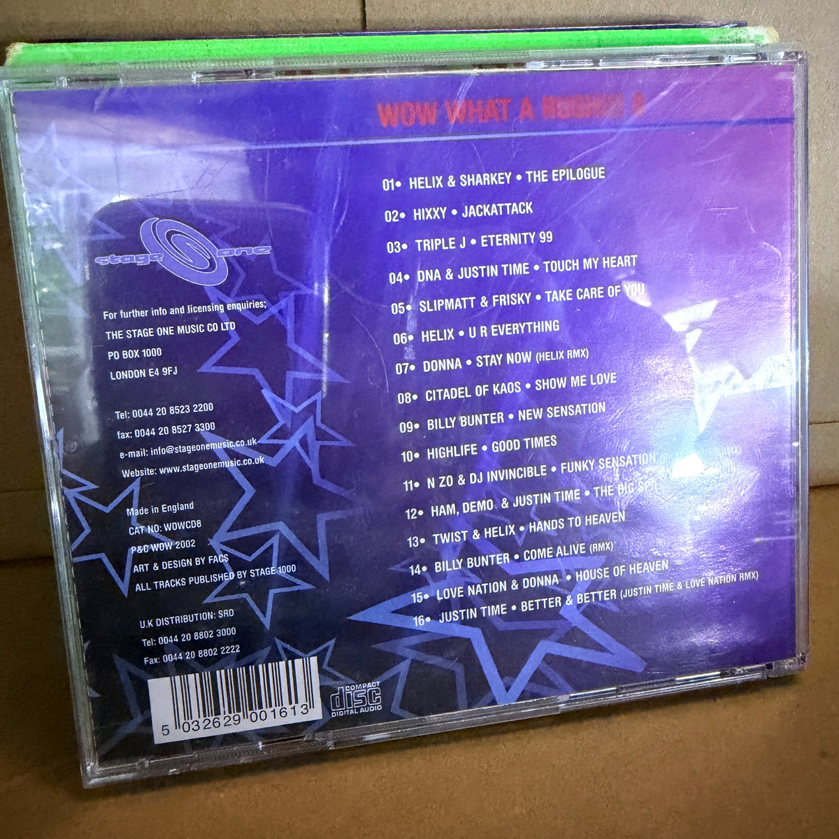 Jimmy J – Wow - What A Rush!! 8 CD mint/ex
