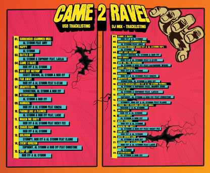 Al Storm - Came 2 Rave (CD+USB) [247HCLP032]