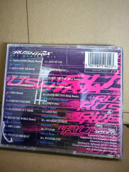Dance Paradise - Rushtria CD Rare / 1996