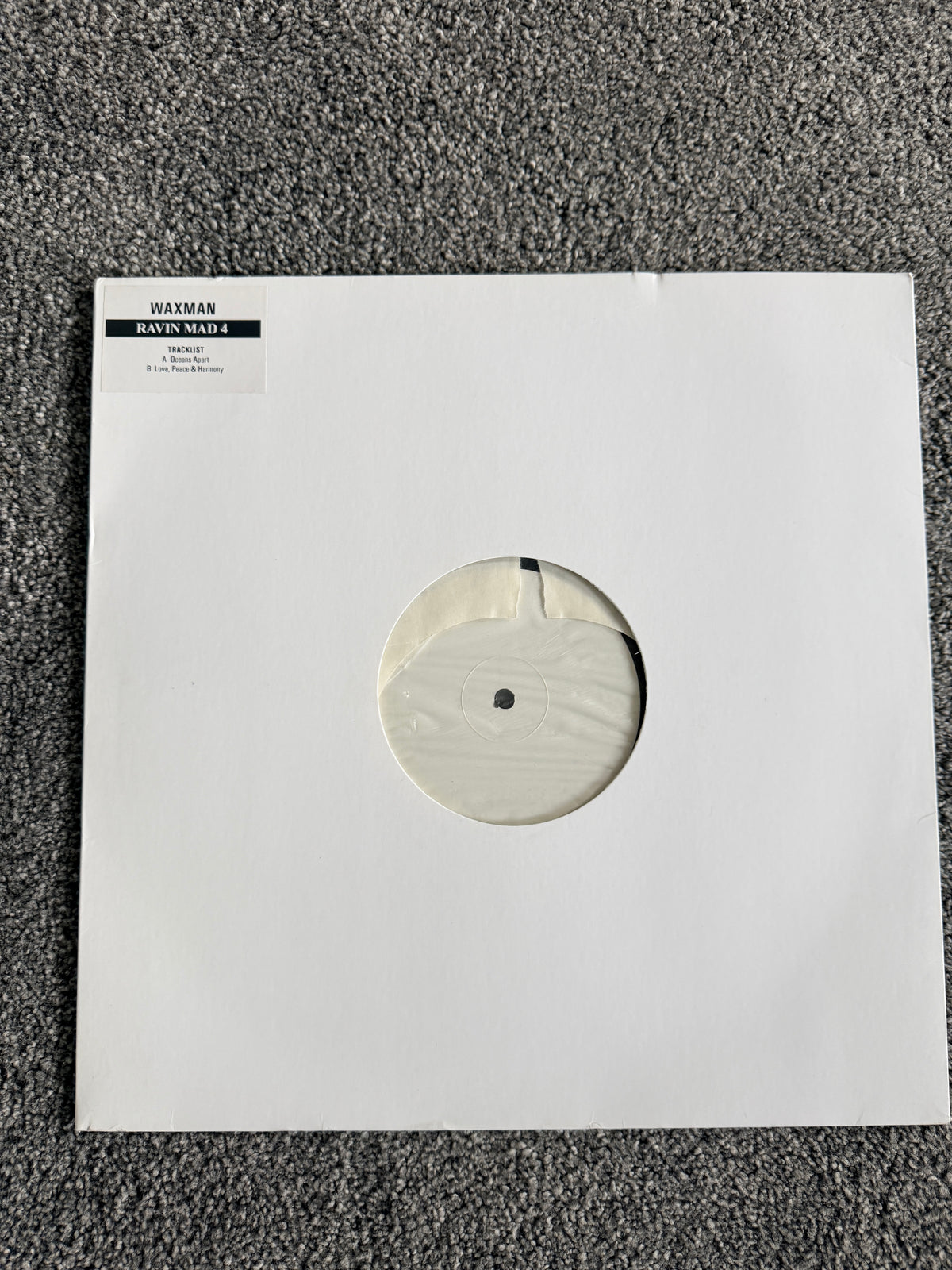 DJ Kaos - Oceans Apart (test press)