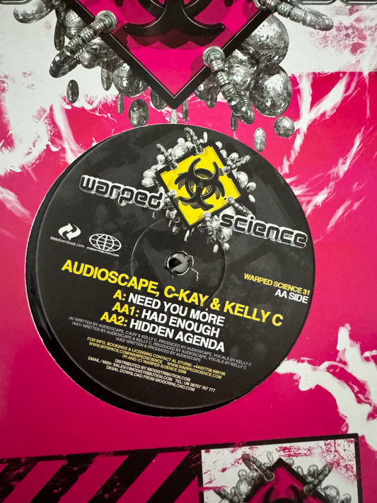 Audioscape, C-Kay & Kelly C - Need You More (Vinyl)