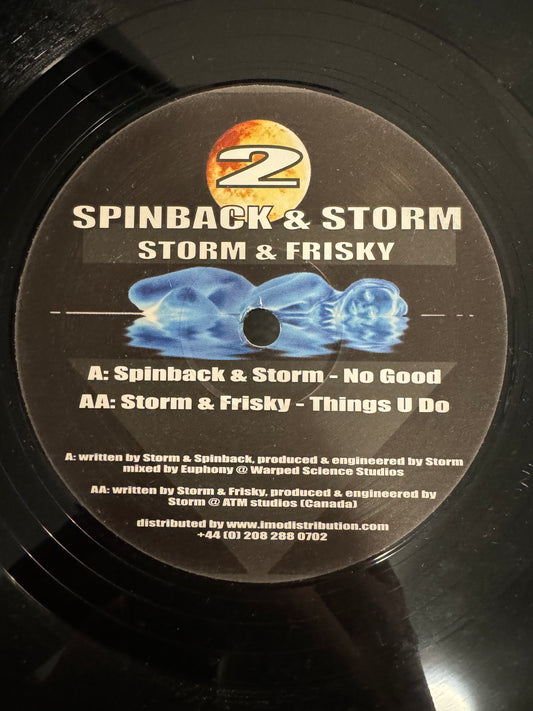Spinback & Al Storm - No Good For Me / Things U Do
