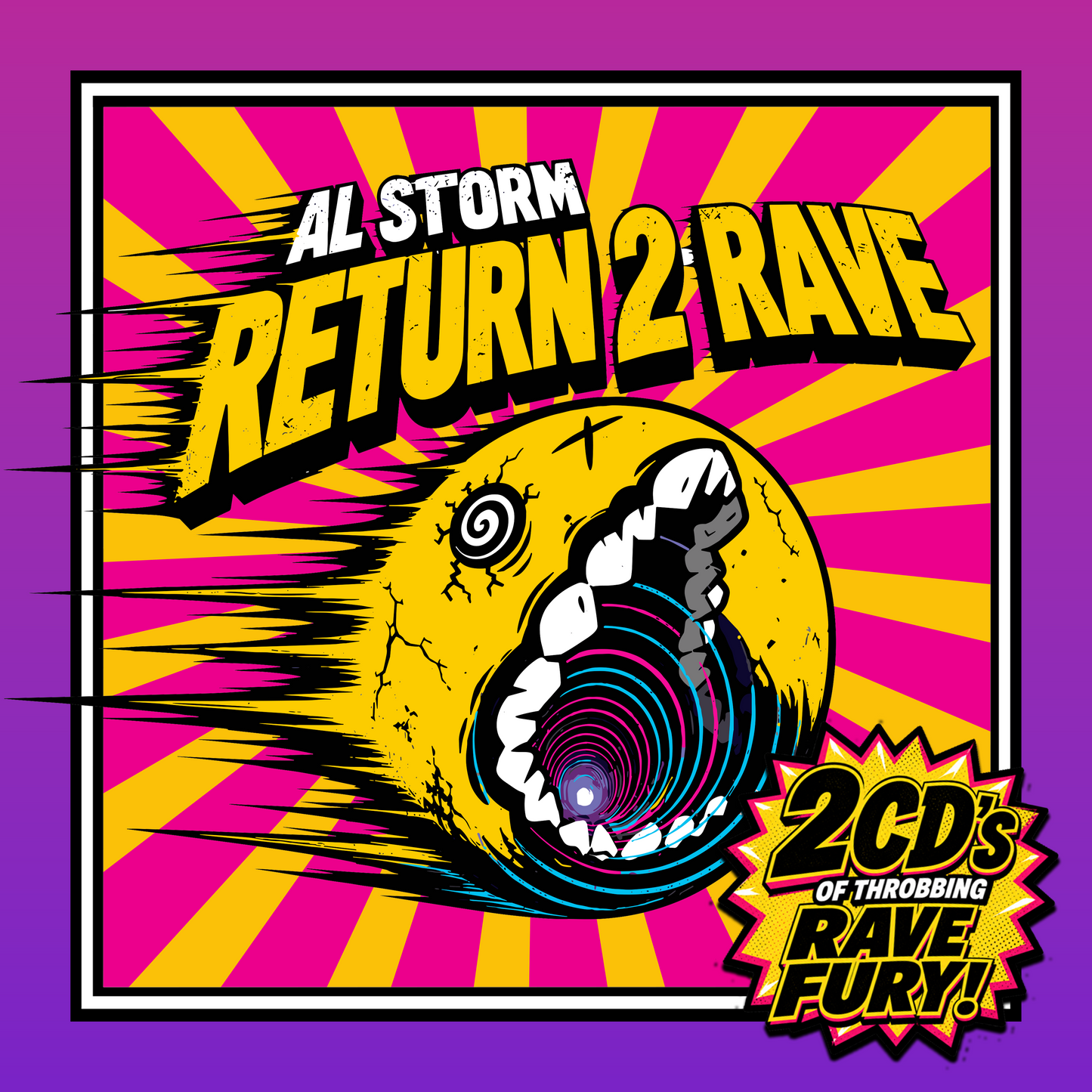 Al Storm - Return 2 Rave! LP (247HCLP057)