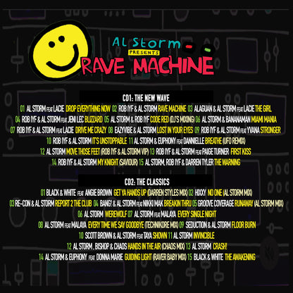 Al Storm - Rave Machine! - Brand New Album / Digital & 2XCD Options