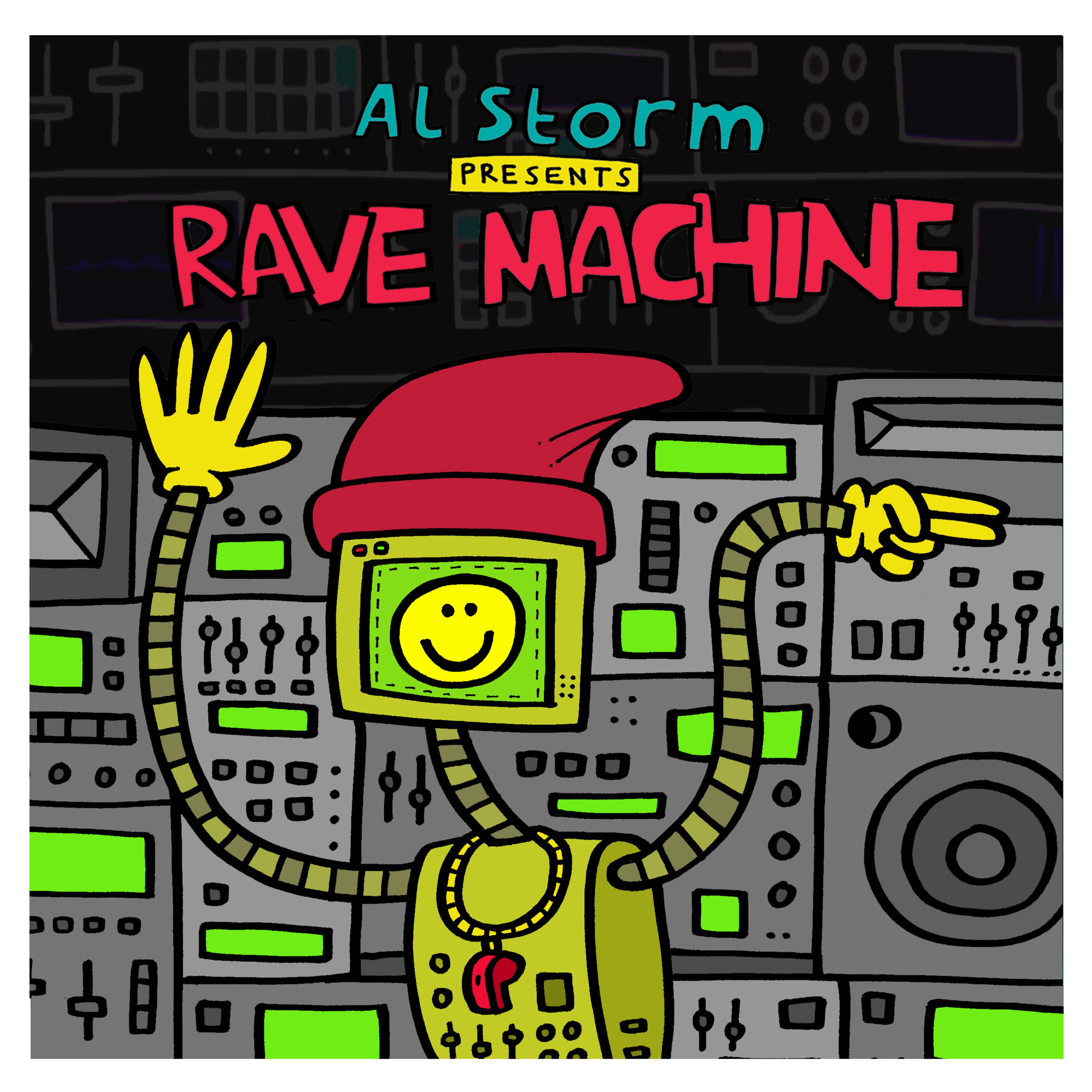 Al Storm - Rave Machine! (247HCLP046) – 247Hardstore