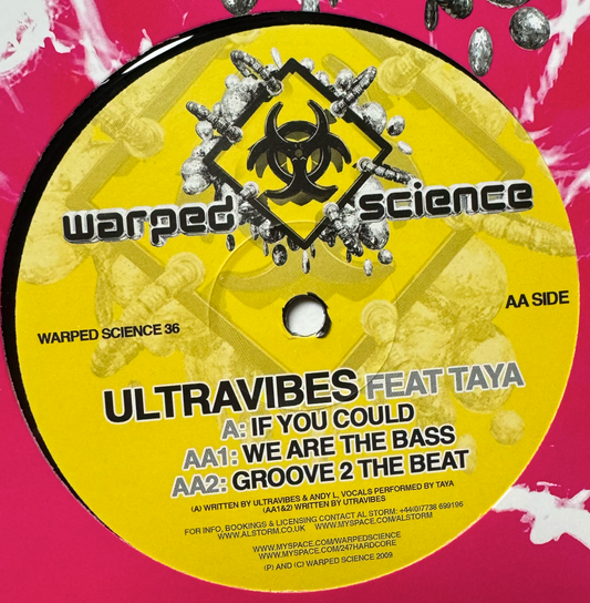 Ultravibes feat Taya - If You Could / We Are The Bass / Groove (Vinyl)