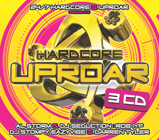 Hardcore Uproar (Vol 1) 3XCD (Warehouse Stock!)