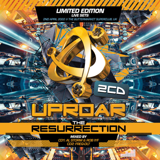 Al Storm & Rob IYF / FREQ-DLT @ Uproar Resurrection (2XCD+Digital Mixes) PRE ORDER